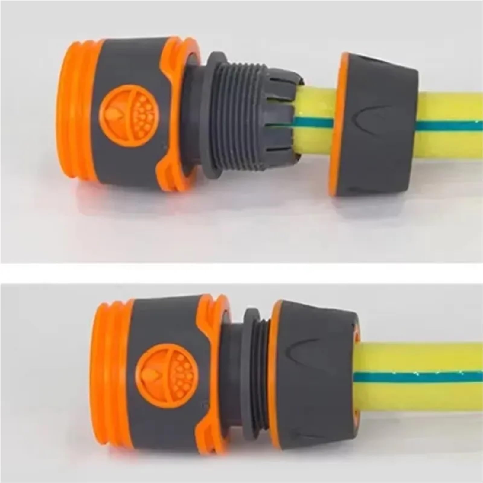 Connettori rapidi per tubo da giardino per tubo da giardino, estensore per tubo in PVC da 1,3 cm, connettore espandibile per tubo da giardino (20 pezzi)