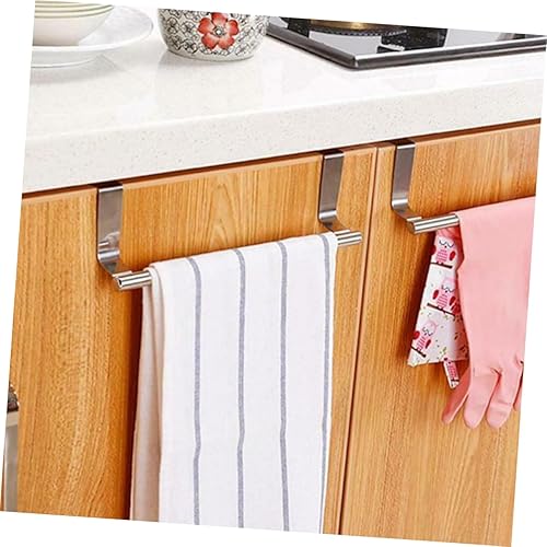 Miniatura 6 de Zerodeko 1 gancho para puerta de armario, estante de almacenamiento de gabinete, ganchos de metal, estantes montados en la pared para almacenamiento