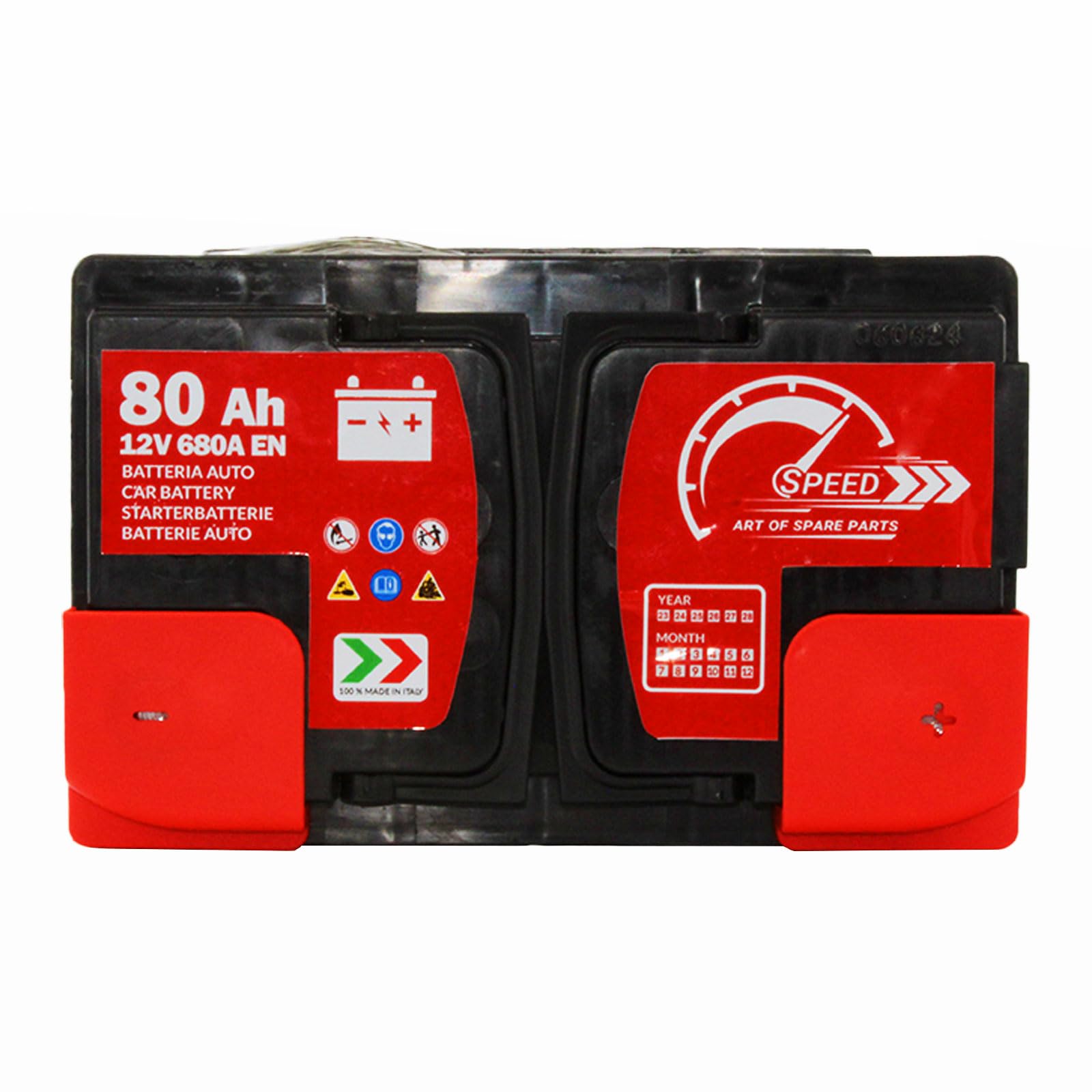AUTOBATTERIE Original Speed L3 80 Ah 12 V 680 A Pluspol RECHTS (278 x 190 x 175)