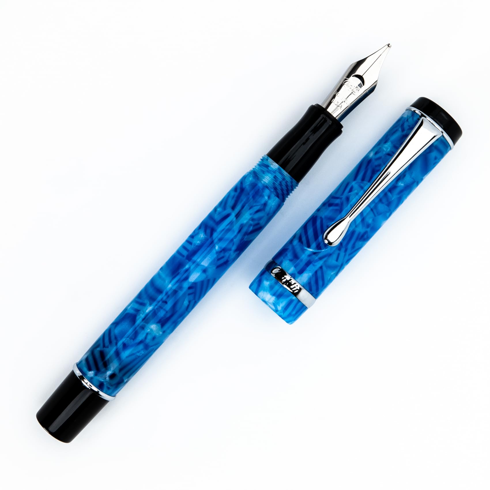 Conklin Hielo azul Duragraph pluma estilográfica