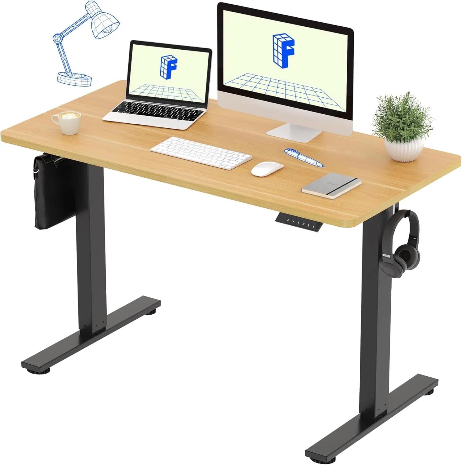 FLEXISPOT スタンディングデスク 120×60 Amazon | FLEXISPOT スタンディングデスクEF1 (幅120×奥行60,メモリー