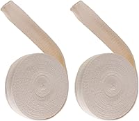 Vista 1 de ORFOFE Vendajes tubulares de algodón Stockinette 2 rollos 2.0 in x 32.8 ft ligero y transpirable para soporte de pierna de brazo de muñeca