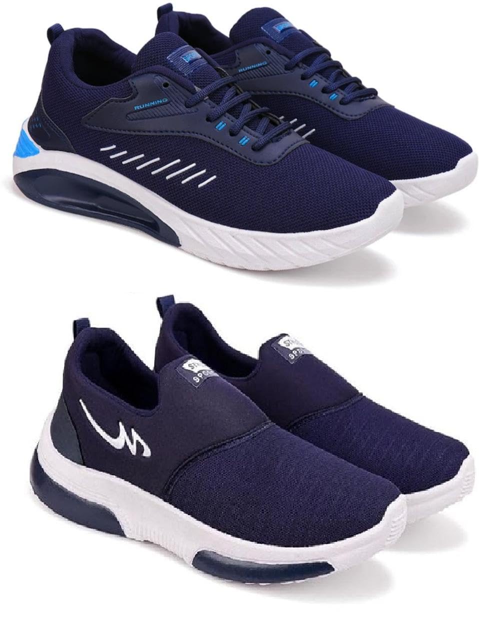 Men’s Running & Training Sports Shoes – Twin Pair Bundle Multi-image-25