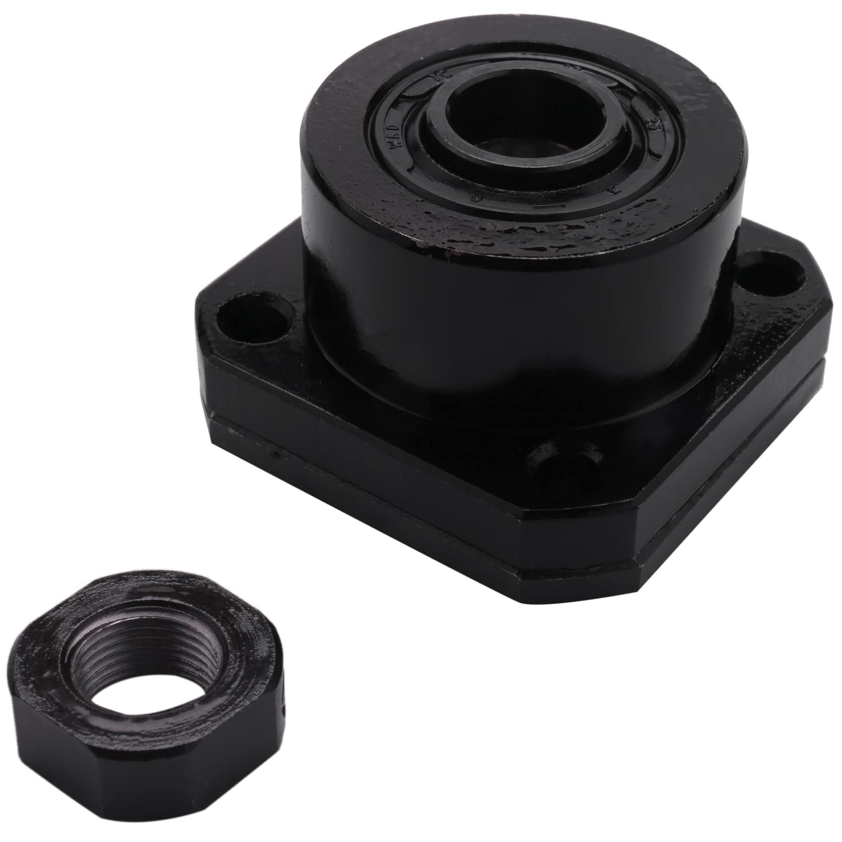 6 supporti FK12 FF12 per mandrino di circolazione 1605 FK12, lato fisso FF12, lato galleggiante per parti CNC, accessori per macchine utensili