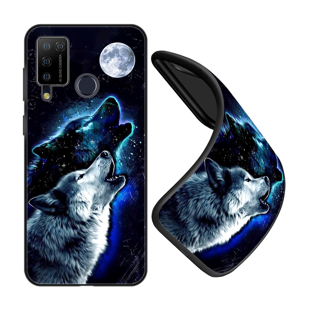 JEZSHTAI Cover Compatibile con Doogee N20 Pro Custodia in Silicone Antiurto Con Disegno Del Modello,Sottile Morbida in TPU Antigraffio Protettiva Case,B07