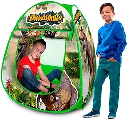 Barraca Infantil Dobrável Dinossauro, DM Toys