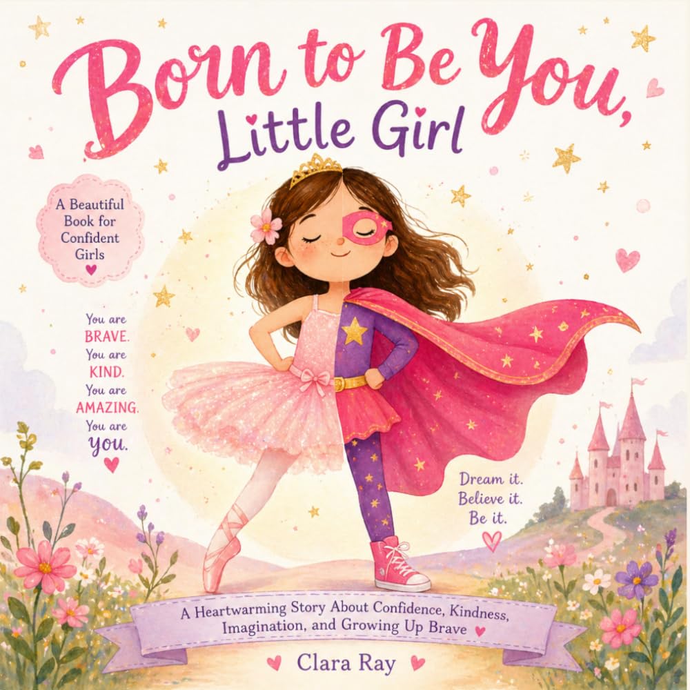 Born to Be You, Little Girl: A Heartwarming Story About Confidence, Kindness, Imagination, and Growing Up Brave for Girls Ages 4–8