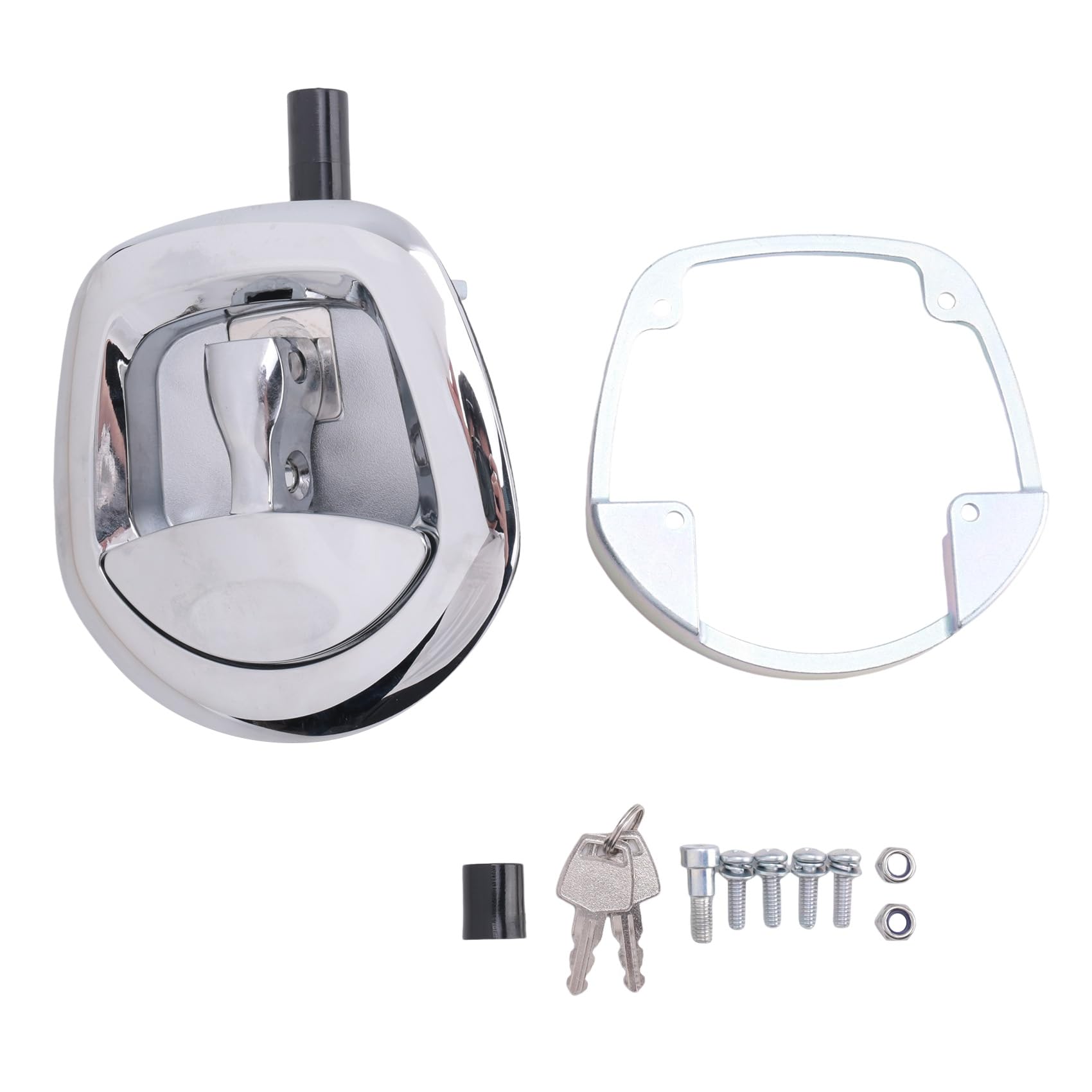 1 ensemble de serrure mécanique de porte modifiée tout-terrain pour remorque, escorte, antivol,