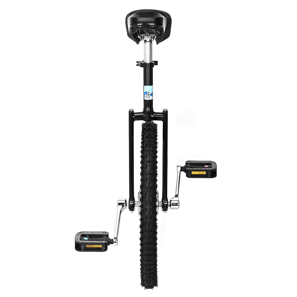 Amazon | Nisorpa 20インチ 一輪車 クラシック ブラック 1輪