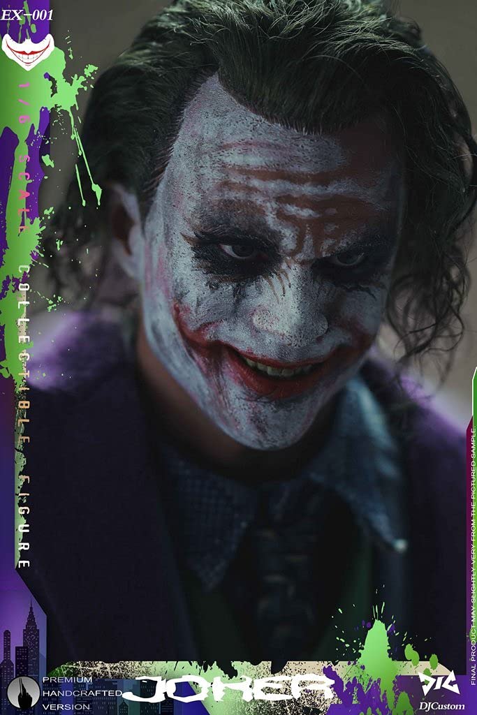 DJ CUSTOM JOKER ジョーカー 植毛ヘッド １/6 フィギュアDX DJ CUSTOM JOKER ジョーカー 植毛ヘッド 1/6 フィギュアDX