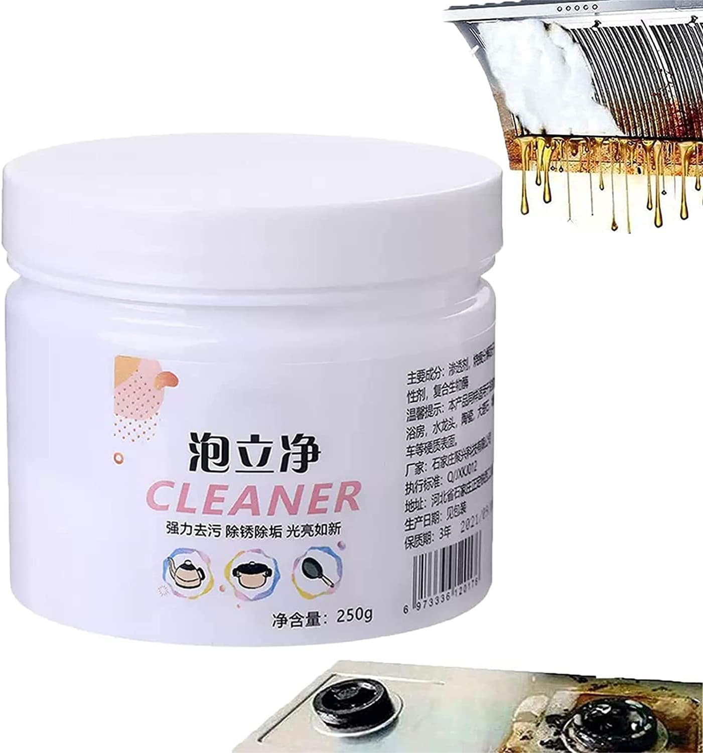 Foam Rust Remover Kitchen AllPurpose Cleaning Powder Kitchen Clean All Purpose Cleaning Foam