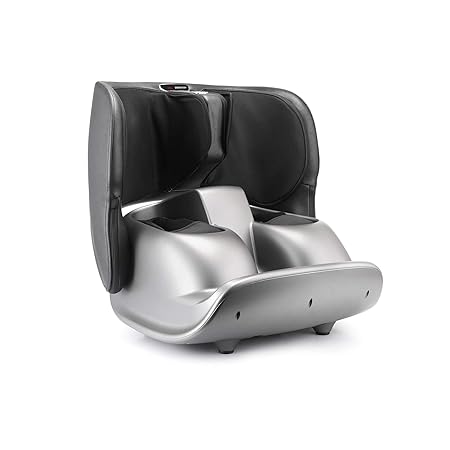 Robocura Electric Foldable Shaitsu Leg, Calf & Foot Massager With Heat Therapy & Vibration