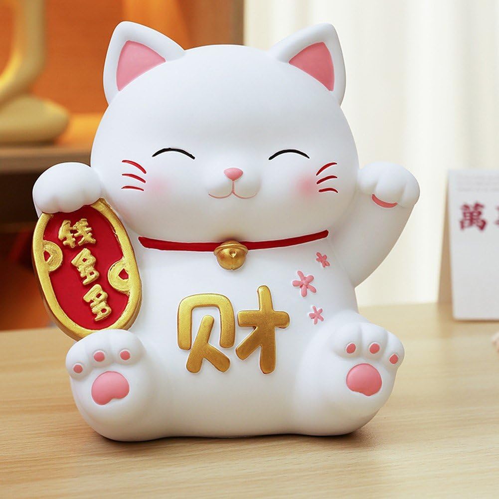 Amazon.co.jp: 貯金箱 招き猫 かわいい 金運 幸運 女の子 男の子