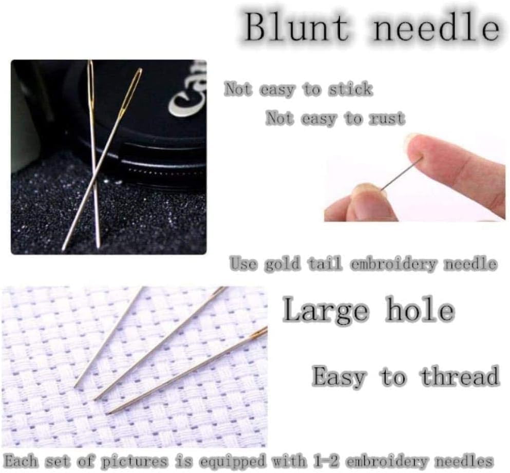 Image of WZWTYSM Stamped Cross Stitch Kits, Full Range of Embroidery Starter Needle tip Kits, Cross Stitch Stamped Pattern, 11CT Pre-Printed Fabric DIY Handmade by Adults Gift, 16x20 inches - Koi Pattern