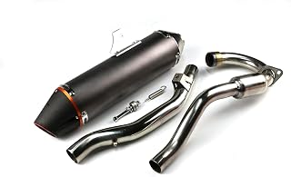 STONEMEN Full Exhaust Muffler System Slip On For CRF150F CRF230F 2003-2013 Titanium