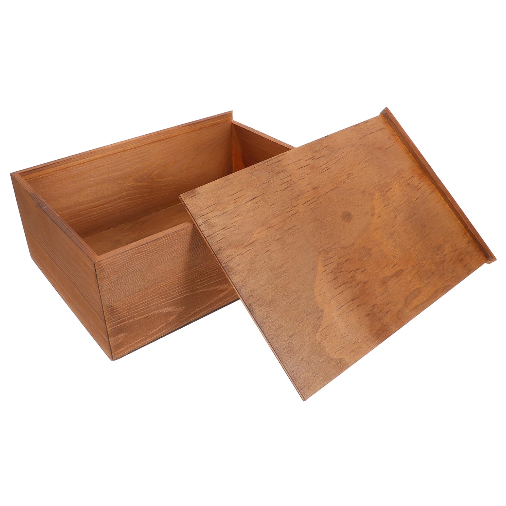 Hemobllo Retro Aufbewahrungsbox mit Auszug, Rechteckig 1 Stück | Vintage Stil, für Kleine Gegenstände und Werkzeuge, Dekorativ für Zuhause und Verpackung