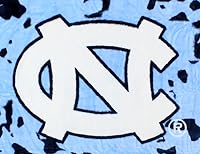 Vista 8 de College Covers NCAA Rachel Manta, 63" x 86", North Carolina Tar Heels, NCUTH