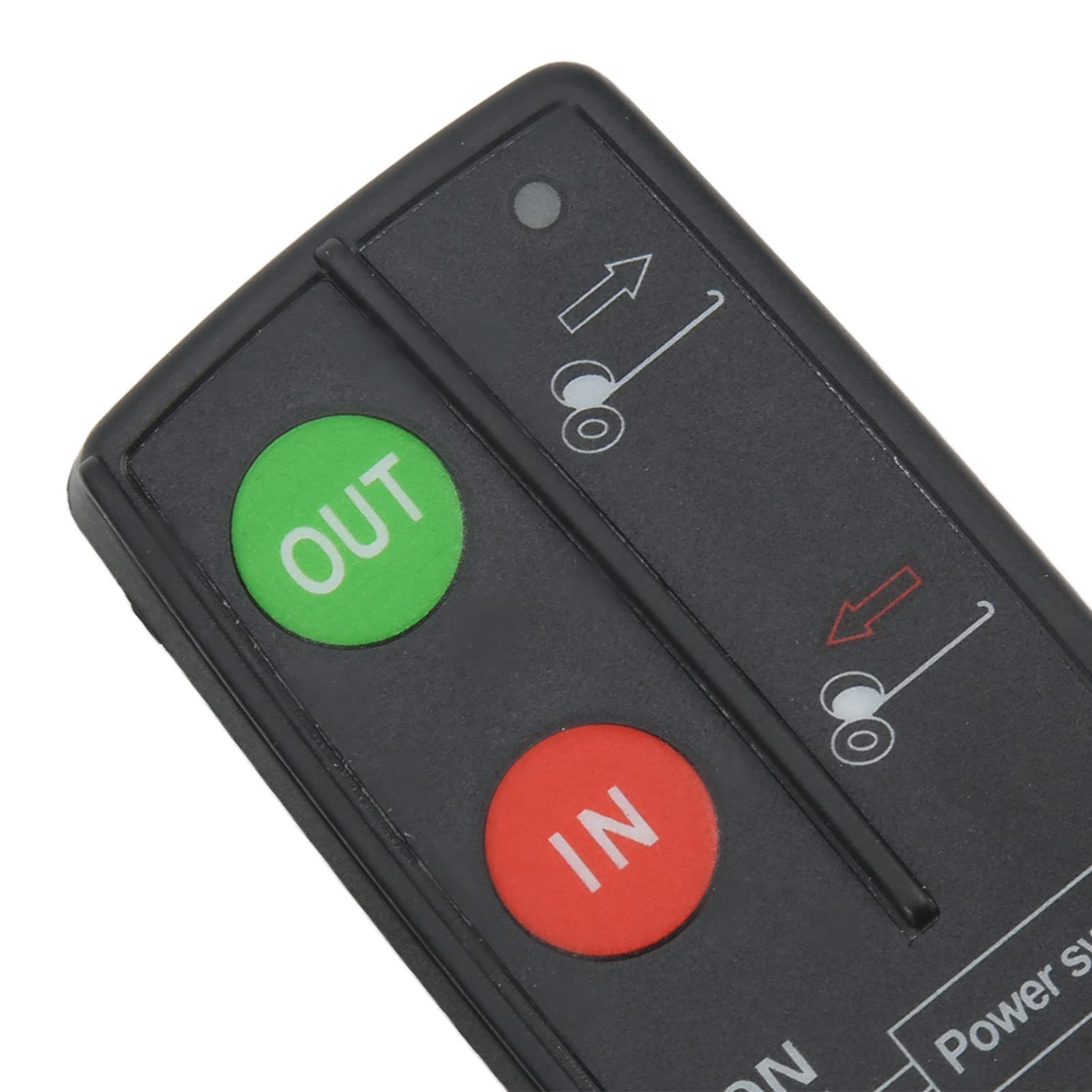 Pilot zdalnego sterowania do wciągarki elektrycznej 12/24 V, zestaw zastępczy do wyciągarki, do wywrotki z wciągarką ATV, zasięg częstotliwość 434 MHz