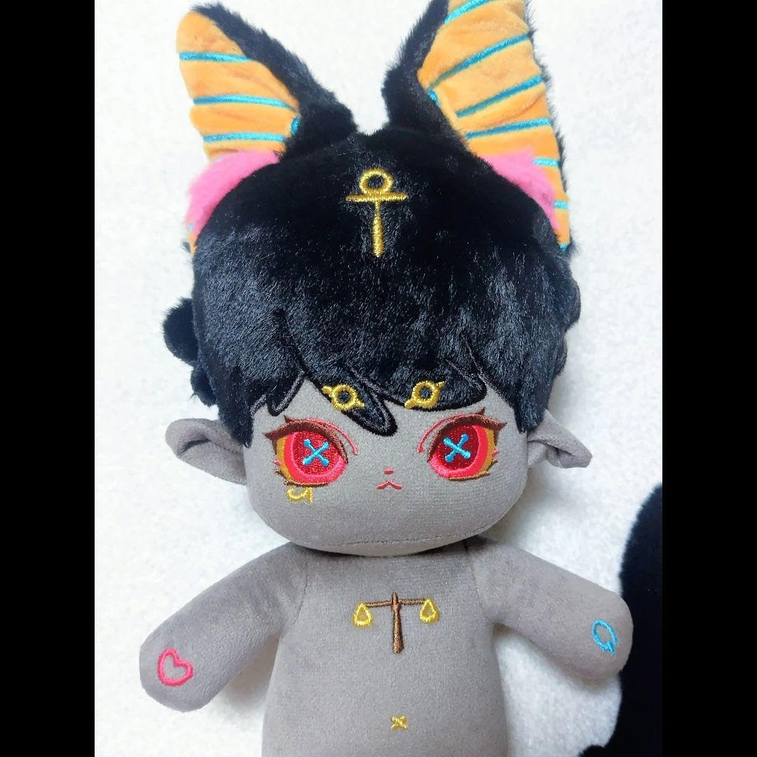 Amazon.co.jp: 無属性 ぬいぐるみ 20cm 悪魔 黒 アヌビス 韓国製