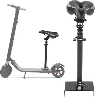 Scooter Seat,Electric Scooter Height Adjustable Saddle Shockproof Scooter Seat for NINEBOT MAX‑G30