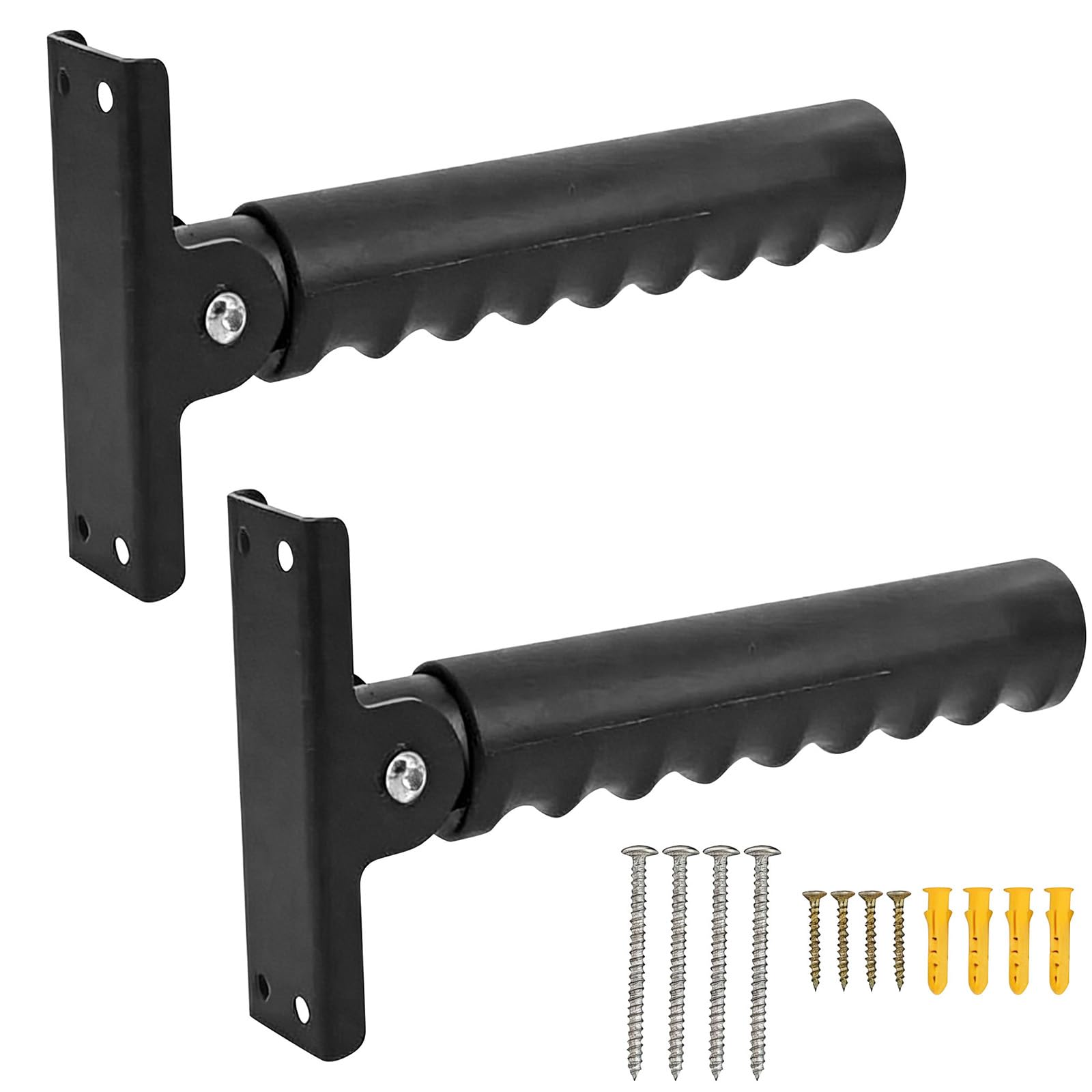 Buxuaaaa Extended Fingerprint 2Pcs Multifunctional Stair Assist Grab Rod Practical Handle Nonslip Doorway Flipping Assist Handle Utility Handrail For Steps/Stairs/Doorways