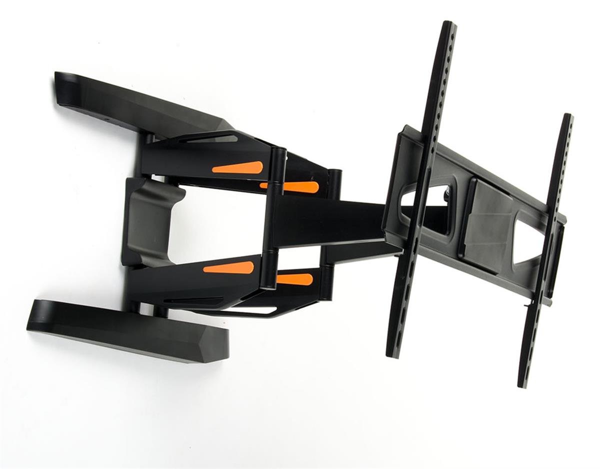 Displays2go LM3770ATC TV Wall Mount Fits Monitors 37" to 70", Articulating Arm, Full Motion - Black