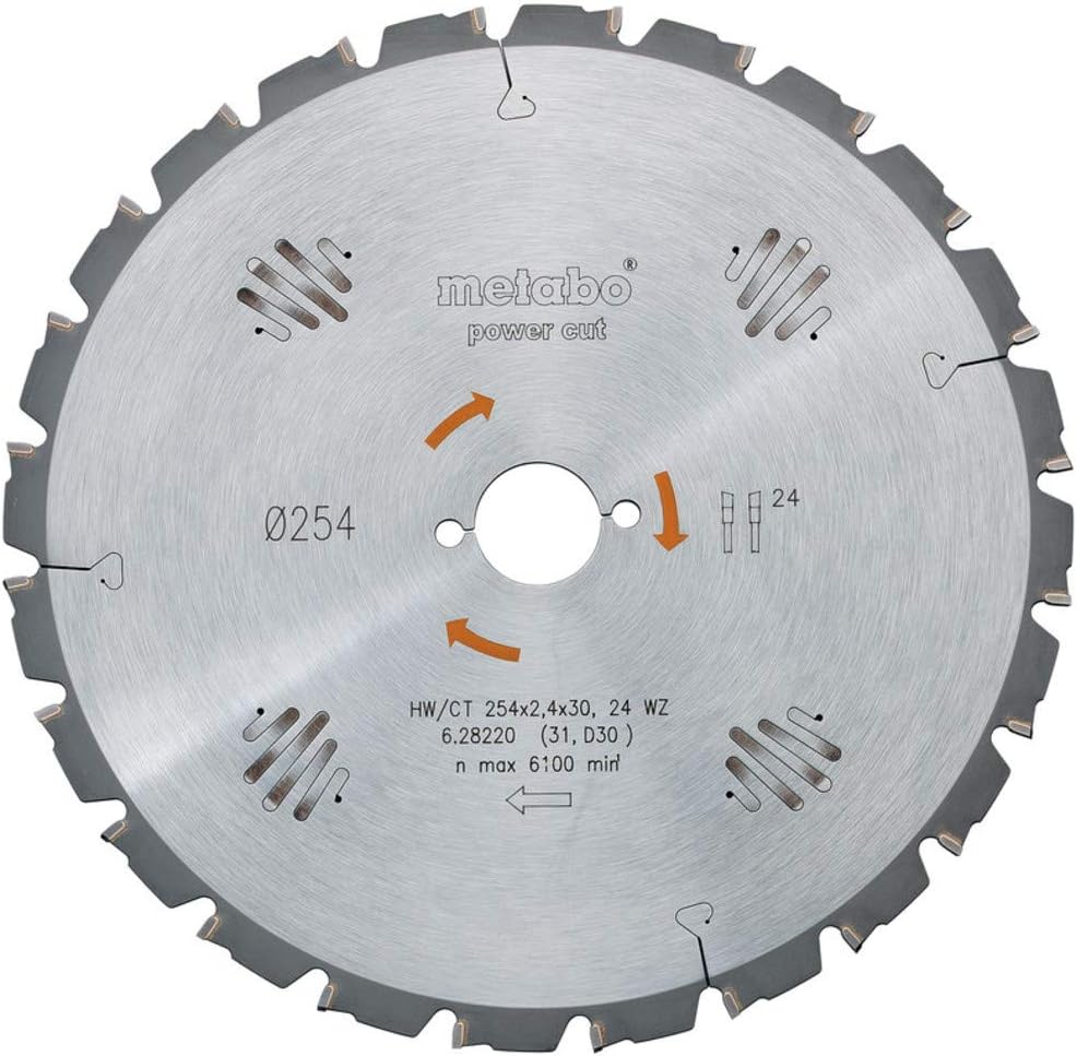 Metabo 628001000 Circular Saw-Blade HW/CT 152x20, 12 FZ, Green
