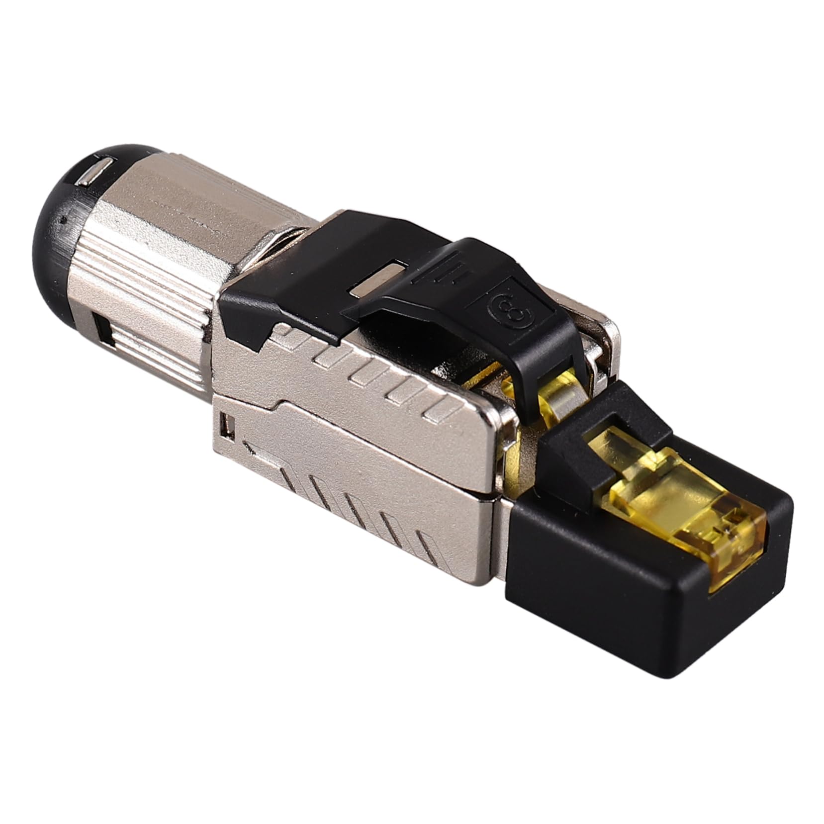 Artibetter 5stücke Shielded Ethernet Connector Netzwerkstecker Für Gigabit- Werkzeuglos Vergoldet Für Innen Und Außenanwendungen