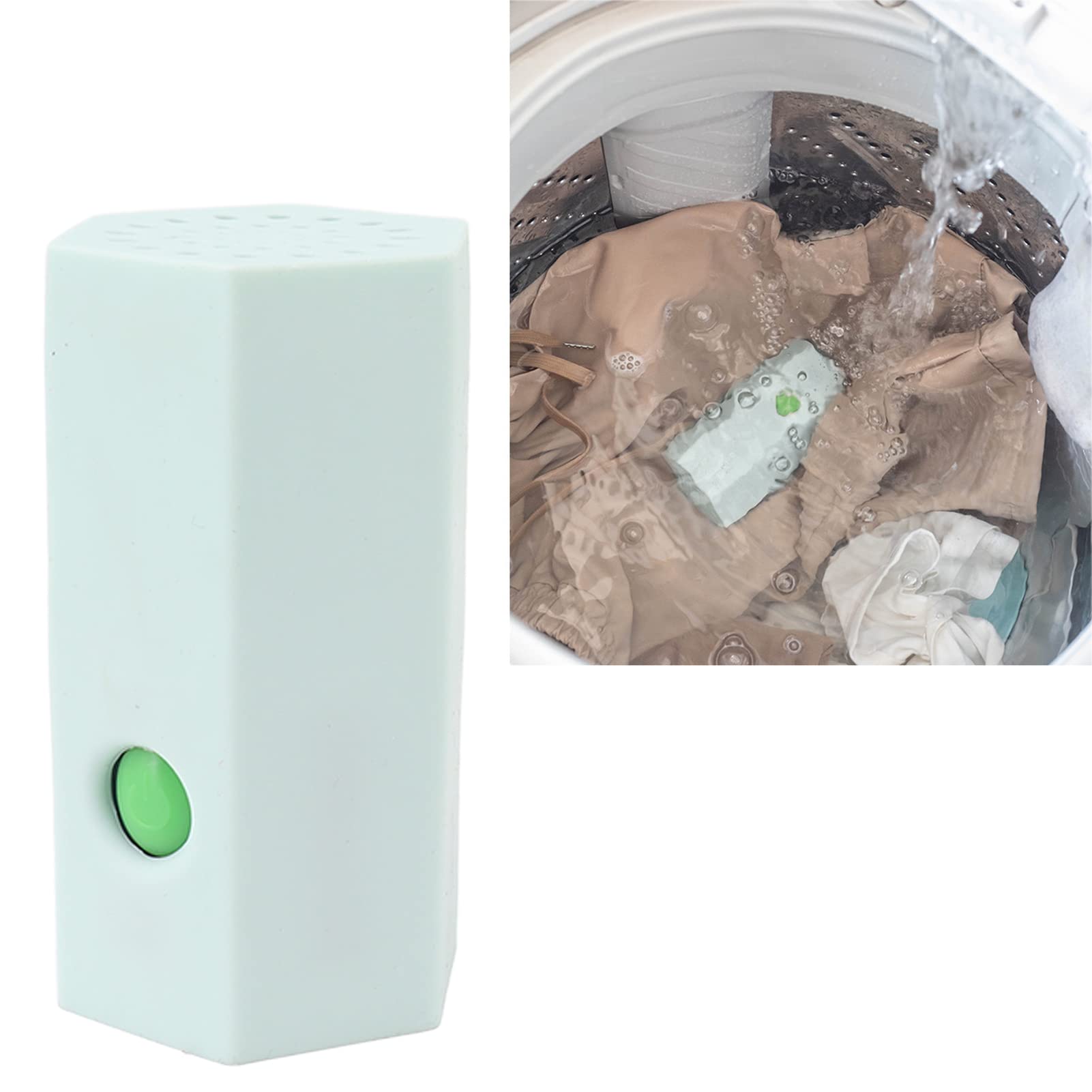 Środek do czyszczenia pralek USB, bezprzewodowy środek do czyszczenia pralek z ż krzemionkowego, możliwość ponownego ładowania, do domu, mieszkania, podróży, podróży służbowych