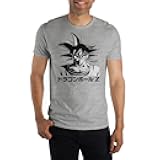 Dragon Ball Z Goku Kanji Mens Graphic Tee Shirt