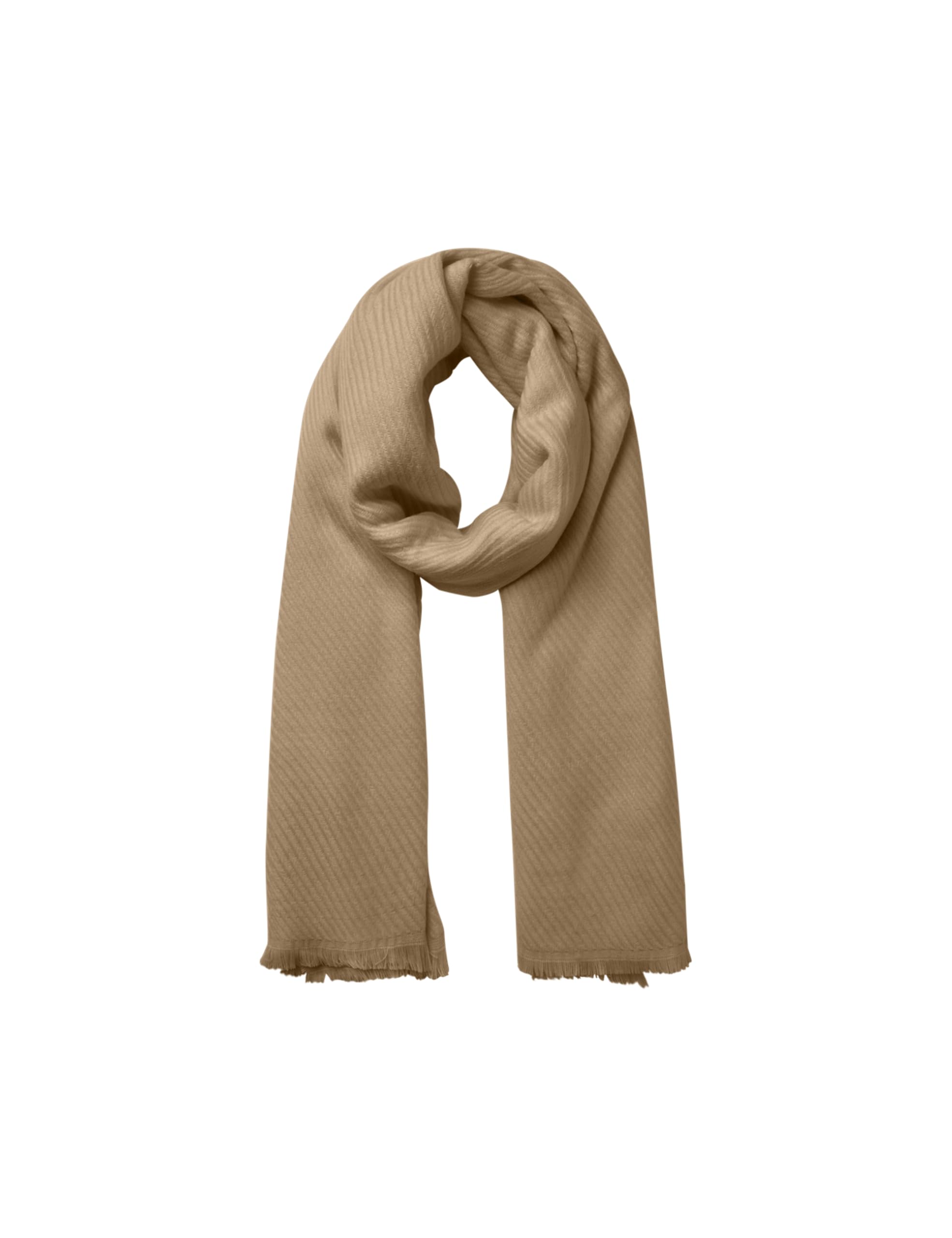Damski szal VMNOMI Long Scarf GA, Tan, One Size