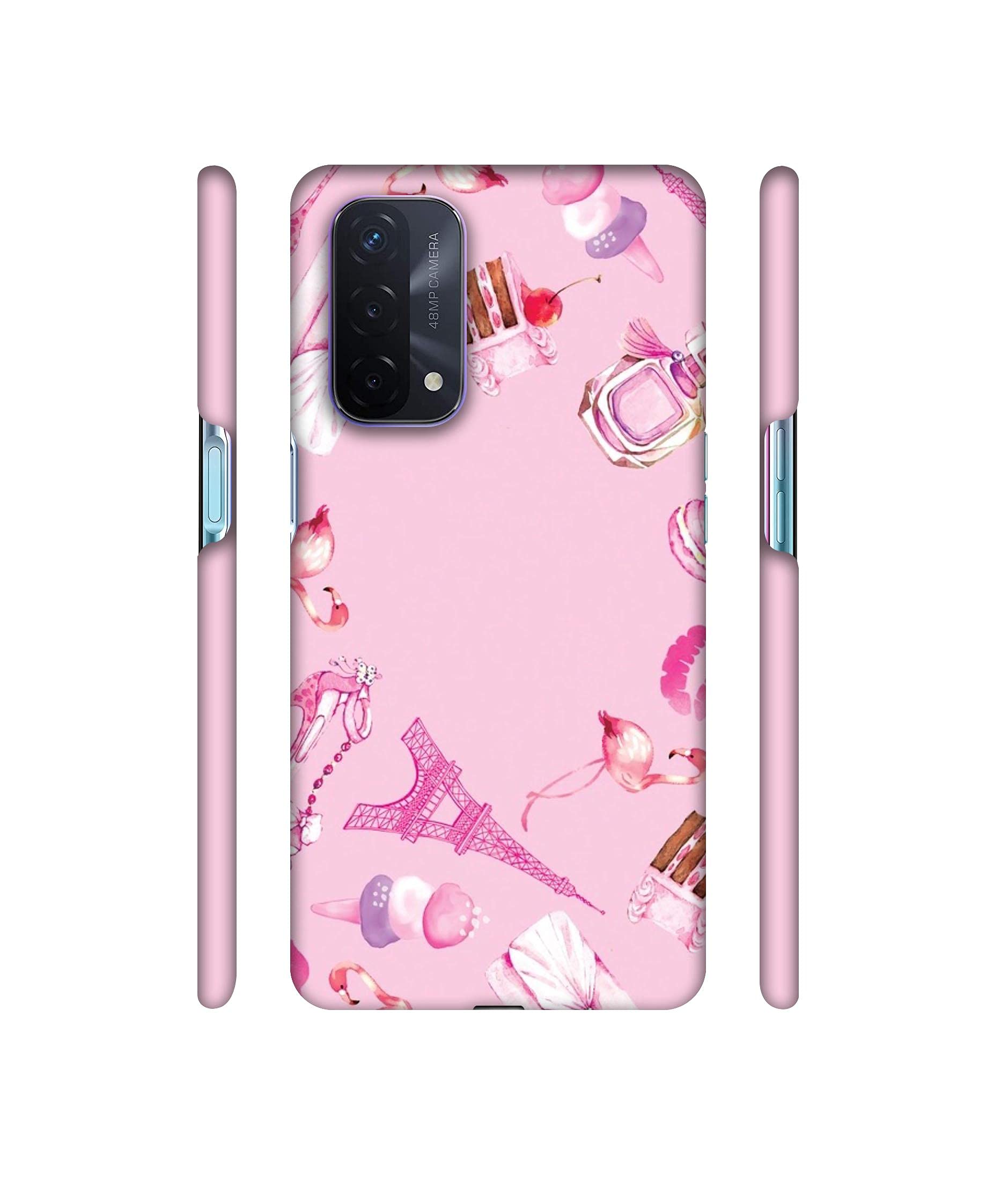 Amazon Brand - Solimo Plastic Designer Ladies Accessories 3D Printed Hard Back Case Mobile Cover for Oppo A74 5G, Multi-Coloured (B098MLHQFN) Amazon Price History, Amazon Price Tracker