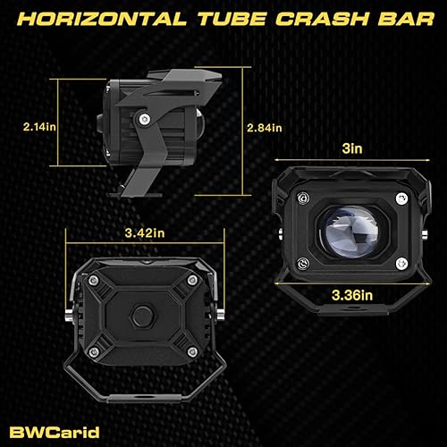 Miniatura 6 de Kit de luces antiniebla auxiliares LED de 40 W con interruptor, arnés de cable, haz de inundación, impermeable, para Jeep, camioneta, SUV,