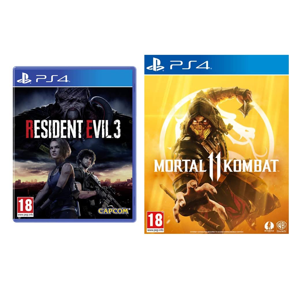 Resident Evil 3 Remake (PS4)+WB Games Mortal Kombat 11 (PS4) (B08NTY9C9L) Amazon Price History, Amazon Price Tracker