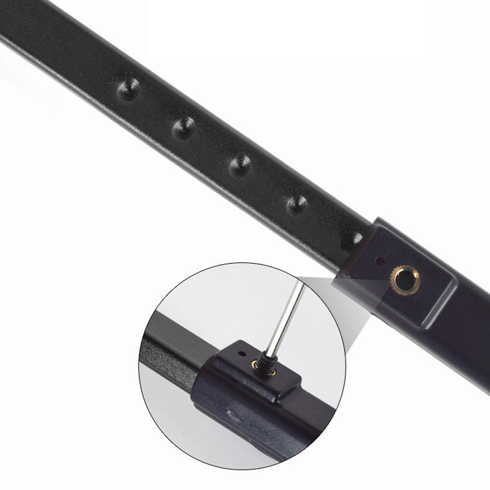 Cavalletto regolabile per bicicletta da 26 a 29 pollici con ruota Mountain Kick Stand MTB nero