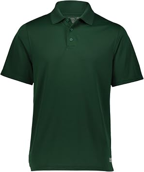 Russell Athletic Mens Dri-Power Performance Polo | Premium Dri-fit Polo Shirt for Men
