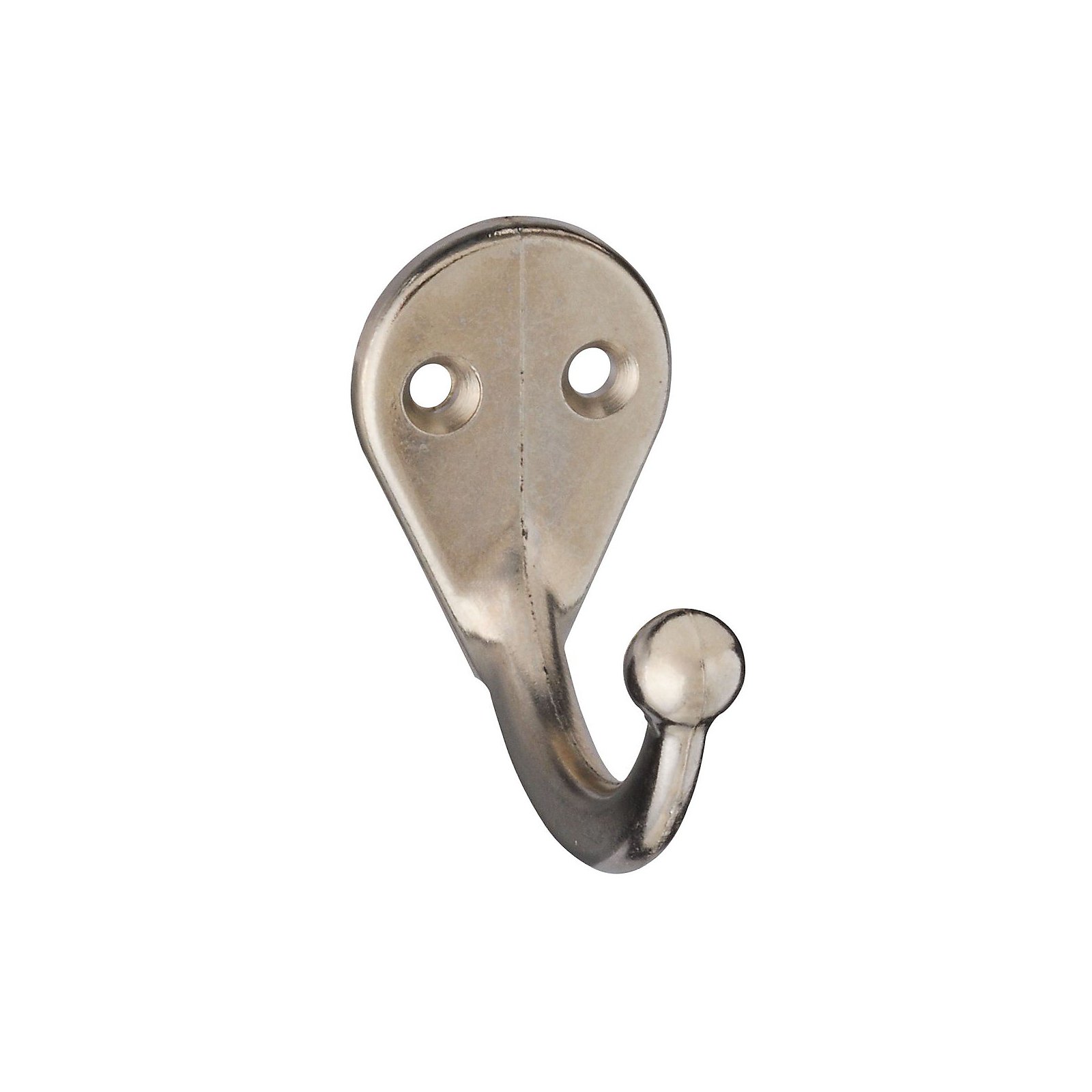 National Hardware V162 Clothes Hook in Nickel finish