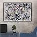 YYLPLLE Rompecabezas Abstractos Jackson Pollock Jigsaw Puzzle 1000 Piezas, Juguetes Intelectuales Rompecabezas De Madera, Regalo Educativo para Niños 50X75Cm