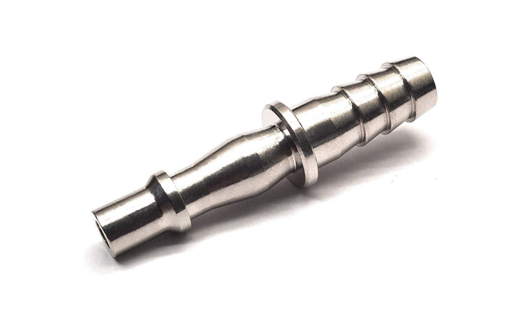 PCL Type Male Adaptor with Hosetails - Airflow Air Line Hose Fitting Coupling Connector Fitting ((3/8") 10mm Hosetail)