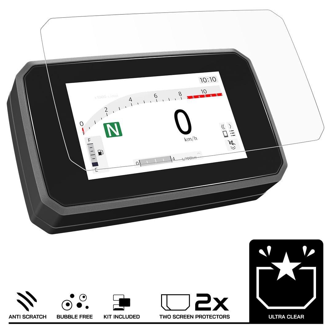 Speedo Angels Osłona ekranu deski rozdzielczej kompatybilna z CBR650R (2024-) 2 x Ultra Clear