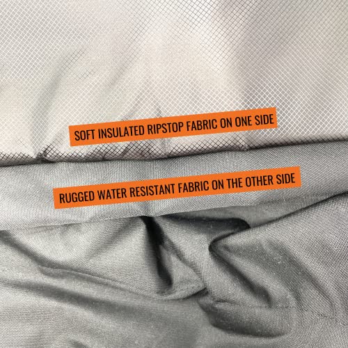 Arcturus-Large-Insulated-Woobie-Camping-Blanket-75-x-75-FT-Dual-Sided-with-Rugged-Waterproof-Exterior-Quilted-Insulated-Interior-Portable-Carry-Bag-included