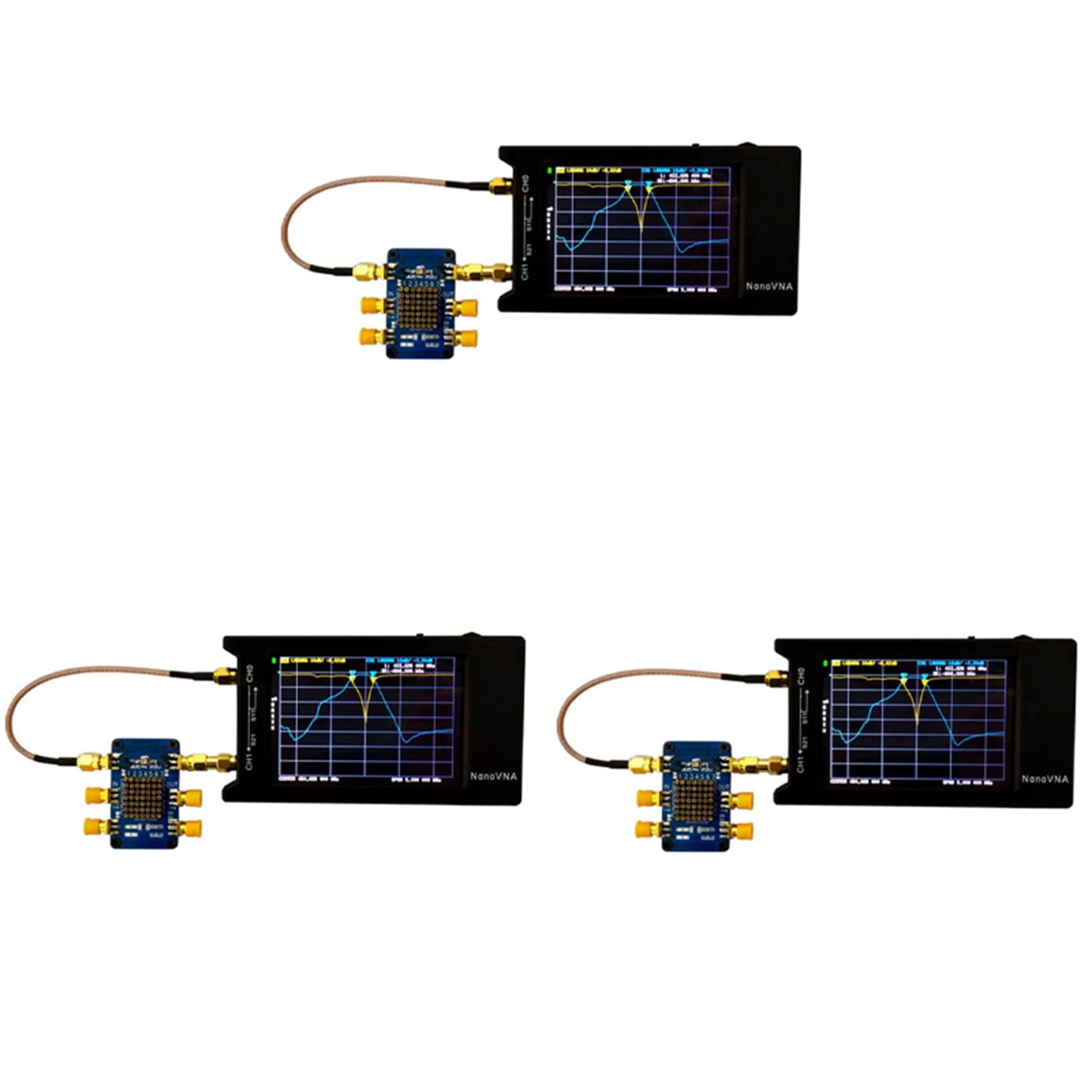 Jnchdghwa As Shown 3X Testboard Kit Vna Test Demo Board Vector Network Analyzer Testing Board