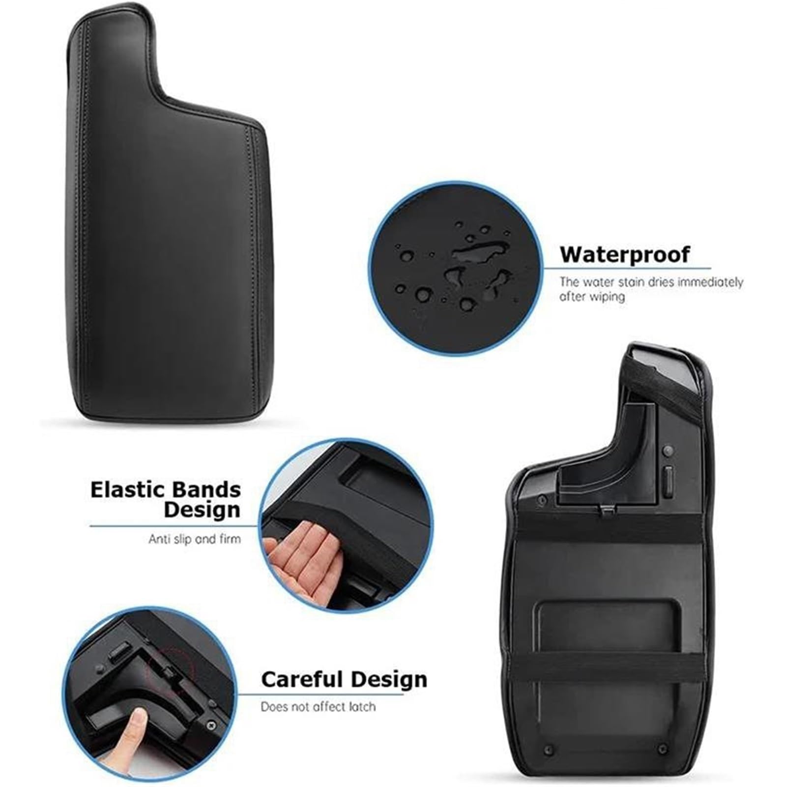 Armlehne Box Pad Protect Abdeckung Für Subaru Für Crosstrek 2018-2023