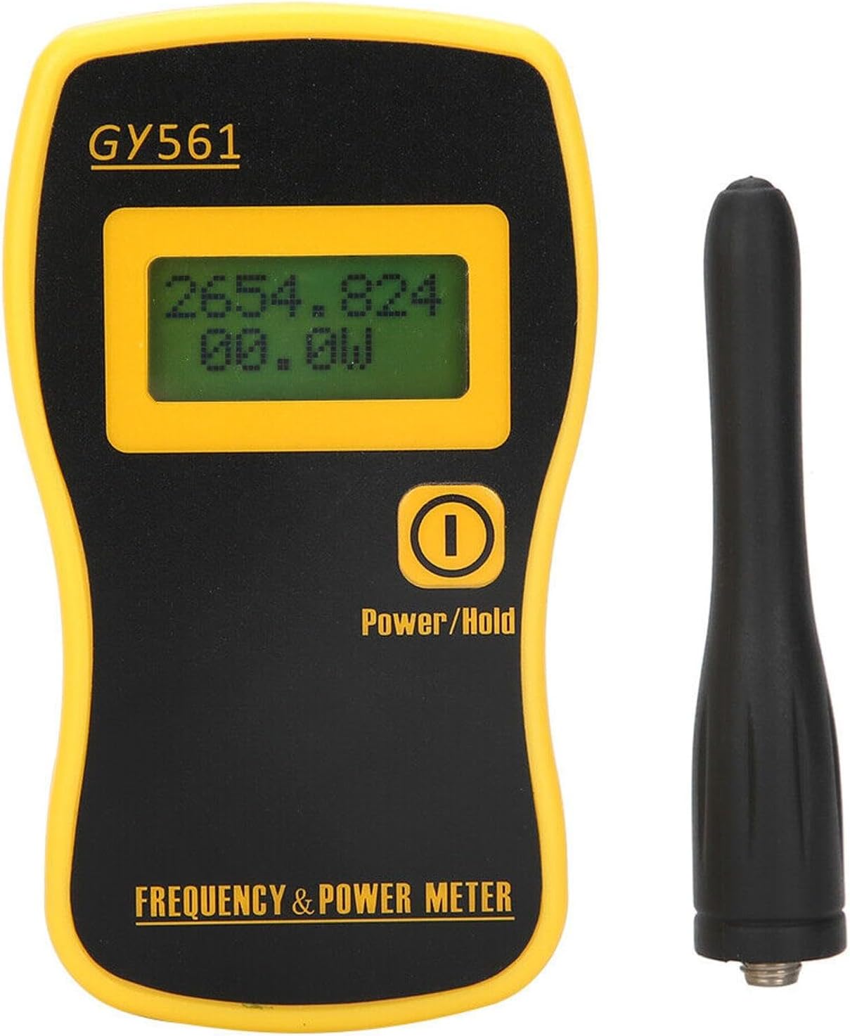 DAGIJIRD ABS Frequency Counter Measuring Device 1Mhz-2400Mhz Handheld RF Digital Power Meter for 2‑Way Radio