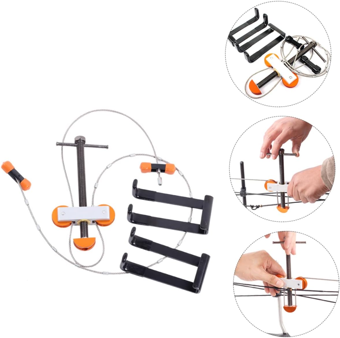 Compact Bow Pulley for Compound Bows Archery String Changing Tool by Supply