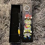 Mini-Finger-Skateboard füR Sk8 The Infinity, Holz-Finger-Skateboard-SchlüSselanhäNger Mit Professionellem Halterungslager, 1pcs