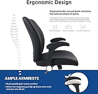Vista 6 de Ergonomic Adjustable Drafting Chair Extra Tall Office Stool for Standing Desk, Mid Back Faux Leather Counter Height Comfortable Bar High Roll Tilt