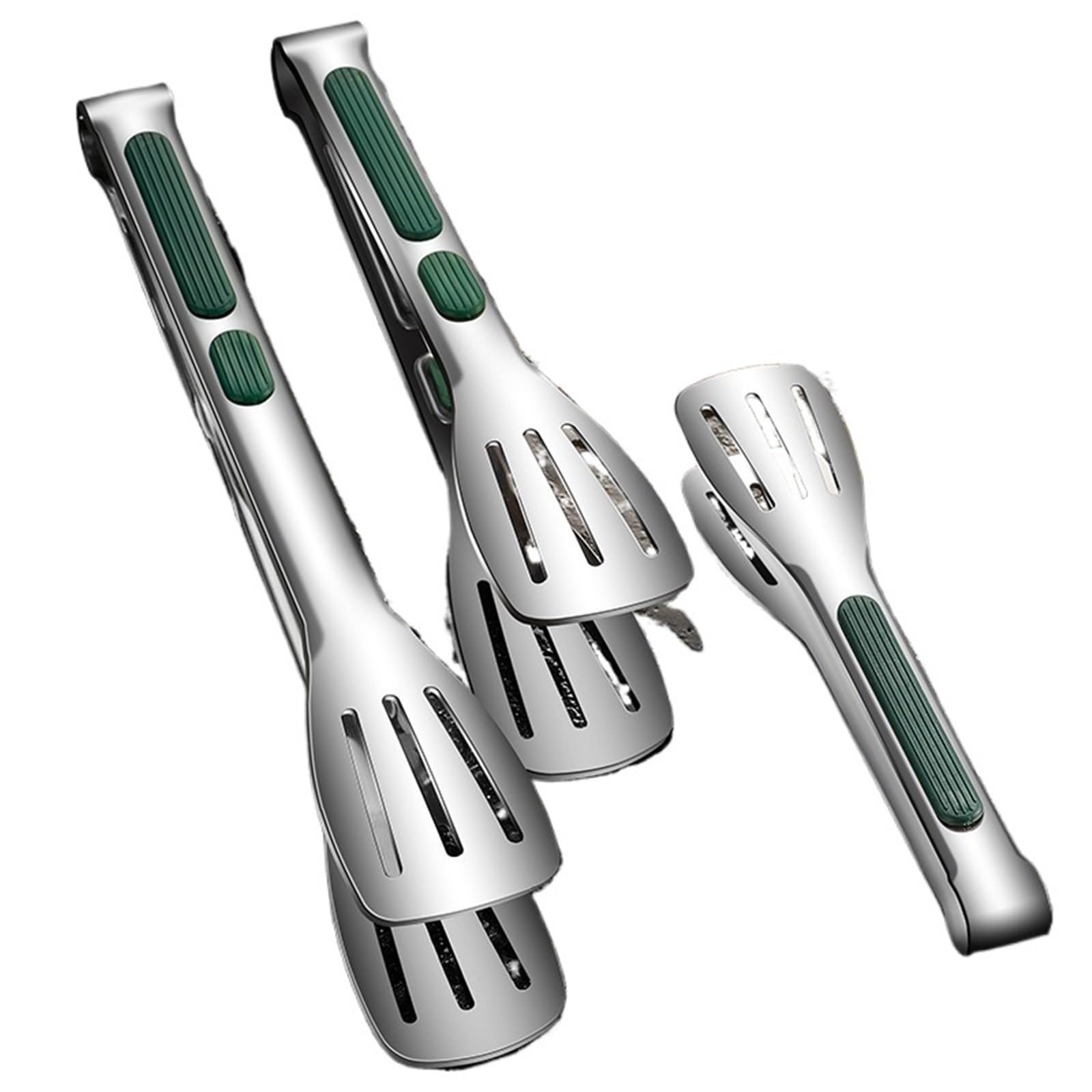 3 Teile/satz Küche Zangen Set Rutschfeste Edelstahl Lebensmittel Zange Fleisch Salat Brot Clip Grill Buffet Clamp Kochen Werkzeuge küche Gadgets