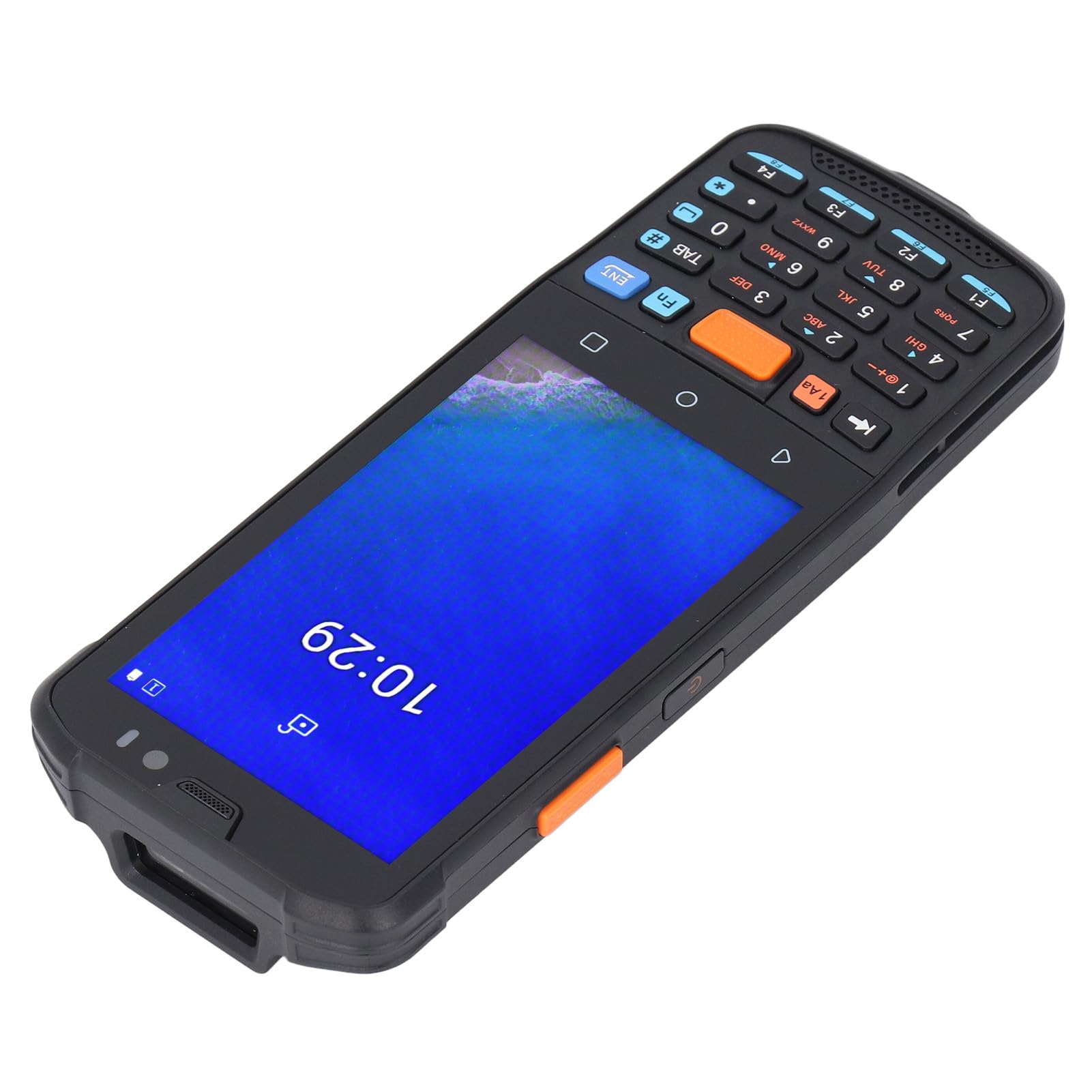 YWBL-WH Terminale Dati Portatile, Scanner di Codici a Barre da 4,0 Pollici con Fotocamera da 13 MP, 4G WLAN BT per Attrezzature e Attrezzature per Negozi Al Dettaglio