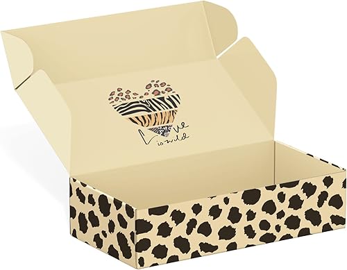 Vista 96 de Paquete de 25 cajas de envío de 4 x 4 x 2 pulgadas, cajas de regalo de San Valentín para el día de la madre, cajas de cartón corrugado, cajas de Rojo